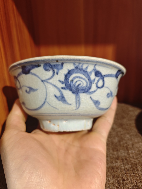 古玩陶瓷青花碗拍賣,當前價格1200元