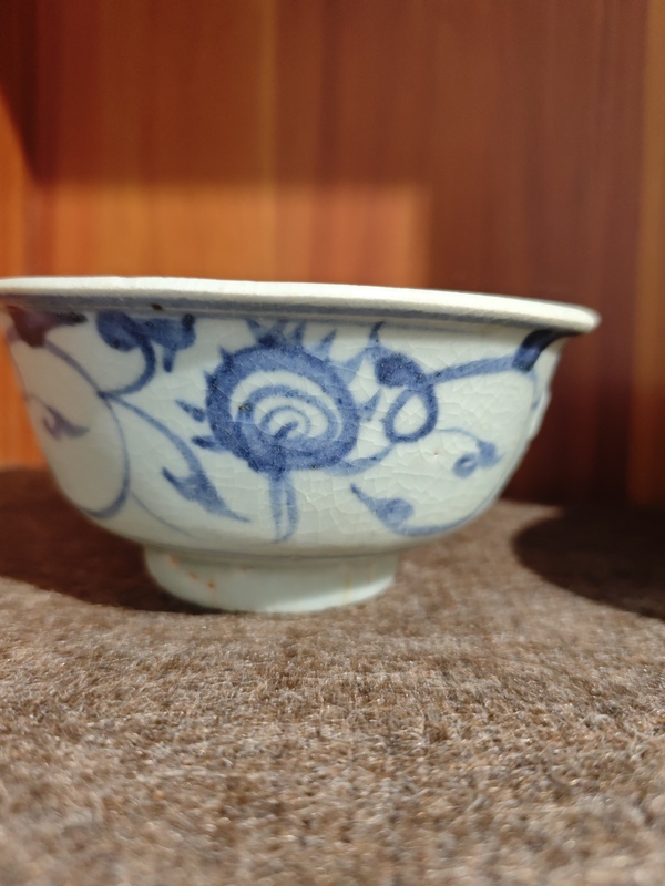 古玩陶瓷青花碗拍賣,當前價格1200元