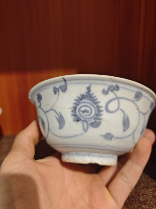 古玩陶瓷青花碗拍賣,當前價格1200元
