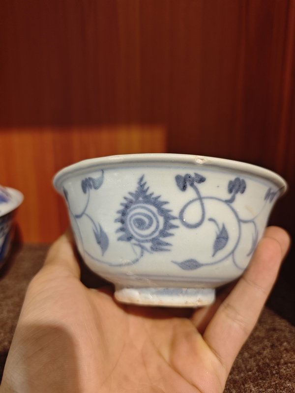 古玩陶瓷青花碗拍賣,當前價格1200元