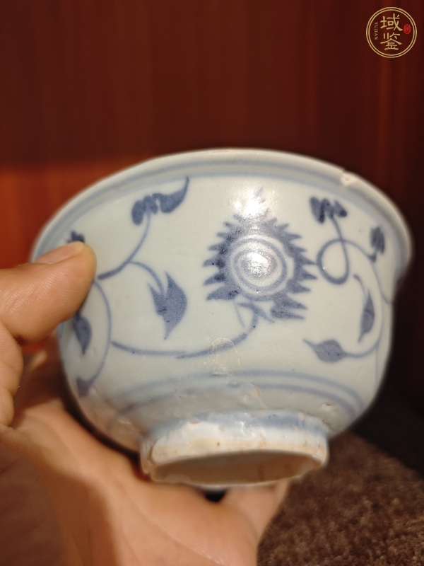 古玩陶瓷青花碗真品鑒賞圖
