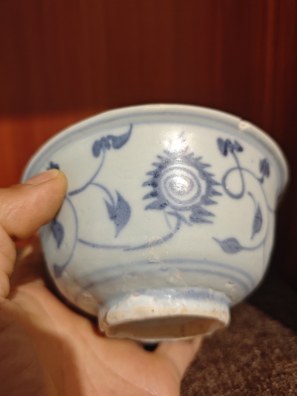 古玩陶瓷青花碗拍賣,當前價格1200元
