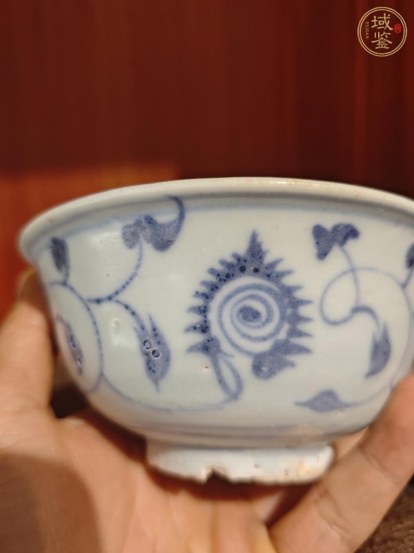古玩陶瓷青花碗真品鑒賞圖