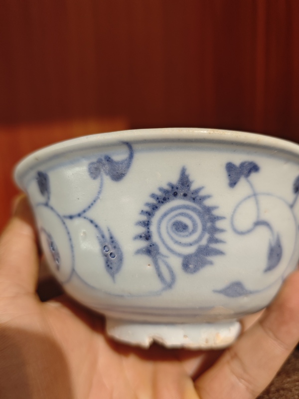 古玩陶瓷青花碗拍賣,當前價格1200元