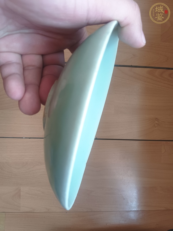 古玩陶瓷青釉盤真品鑒賞圖