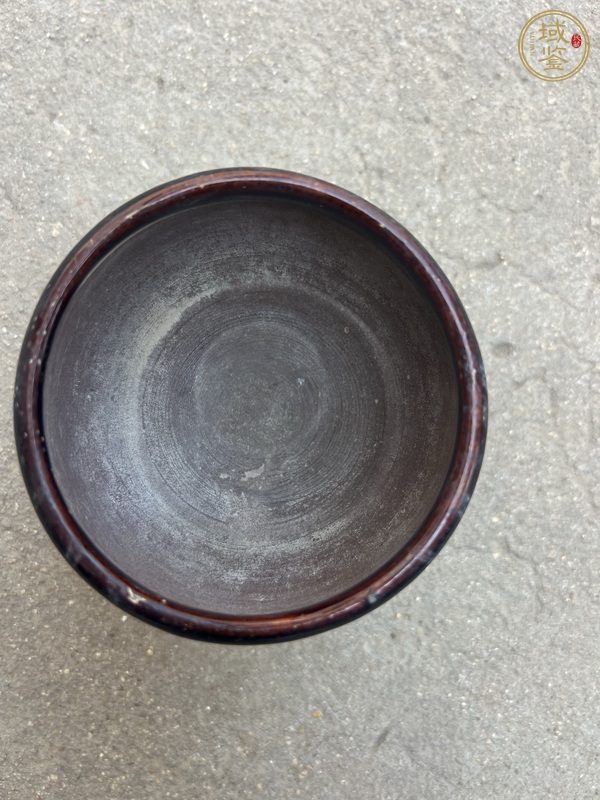古玩陶瓷黑釉磨具真品鑒賞圖