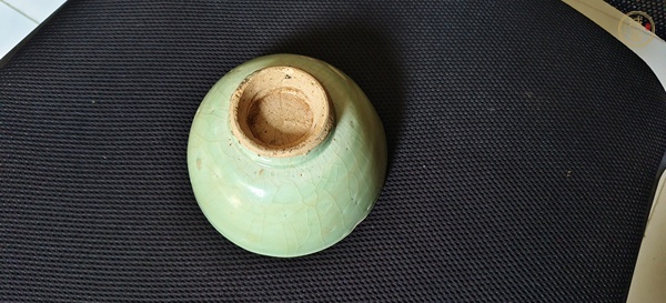 古玩陶瓷青柚碗真品鑒賞圖
