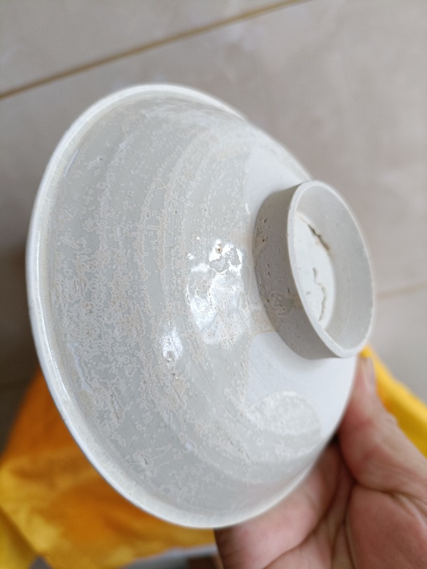 古玩陶瓷北宋湖田窯影青釉高足碗拍賣，當(dāng)前價格299元