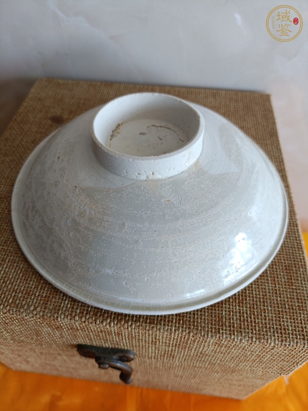 古玩陶瓷北宋青白釉高足碗真品鑒賞圖