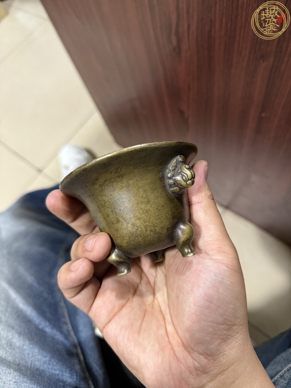 古玩銅器天雞耳爐真品鑒賞圖