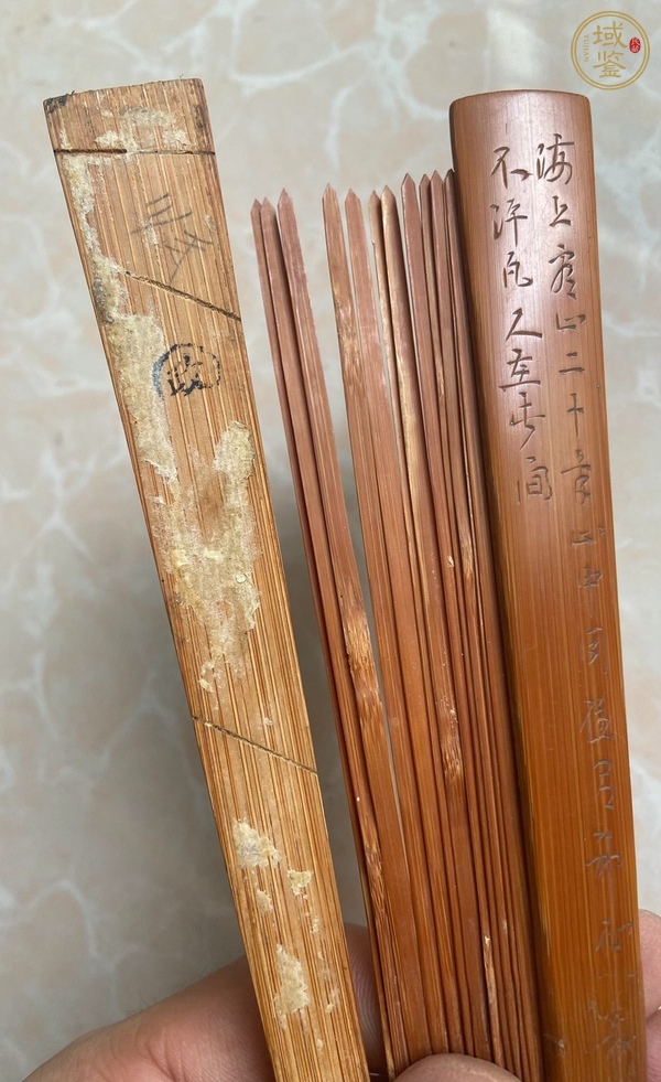 古玩雜項扇骨真品鑒賞圖