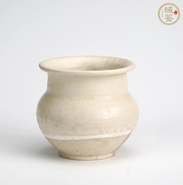 古玩陶瓷白釉罐真品鑒賞圖