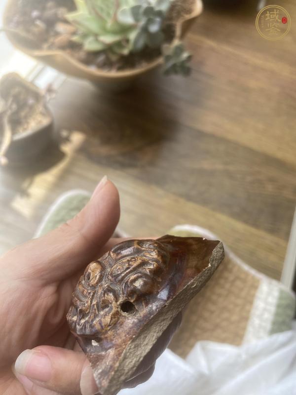 古玩陶瓷醬釉瓷片真品鑒賞圖