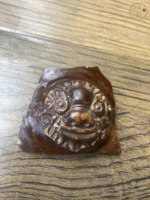 古玩陶瓷醬釉瓷片真品鑒賞圖