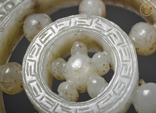 古玩玉器和田玉雕“轉芯佩”真品鑒賞圖