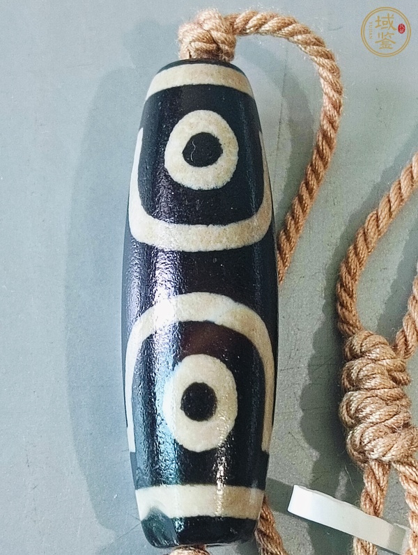 古玩瑪瑙工藝品天珠真品鑒賞圖