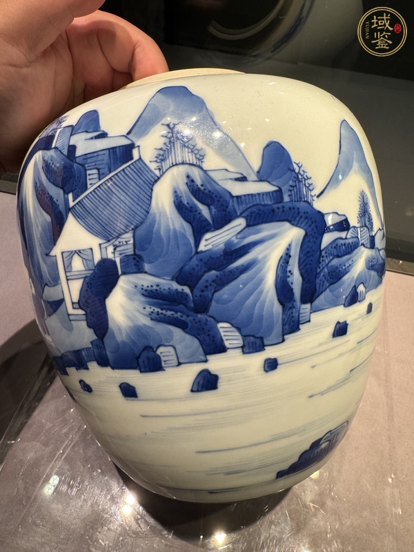 古玩陶瓷青花罐真品鑒賞圖