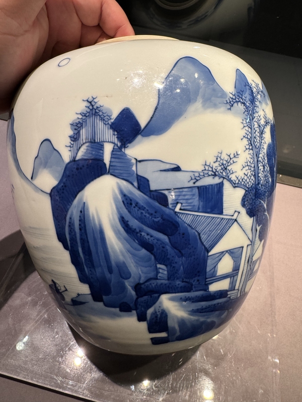 古玩陶瓷青花罐拍賣，當前價格30000元