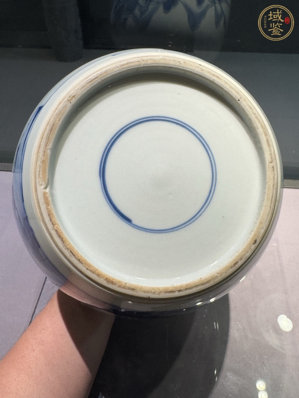 古玩陶瓷青花罐真品鑒賞圖