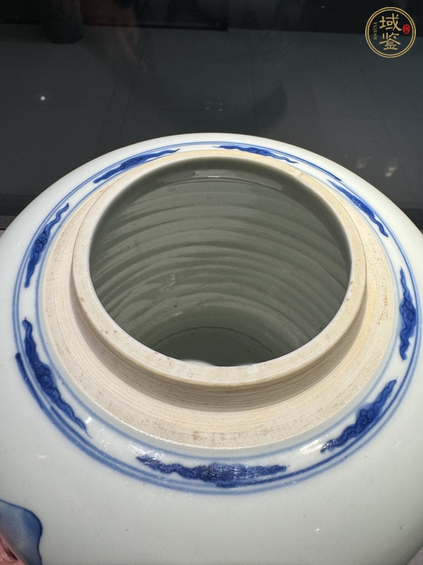 古玩陶瓷青花罐真品鑒賞圖