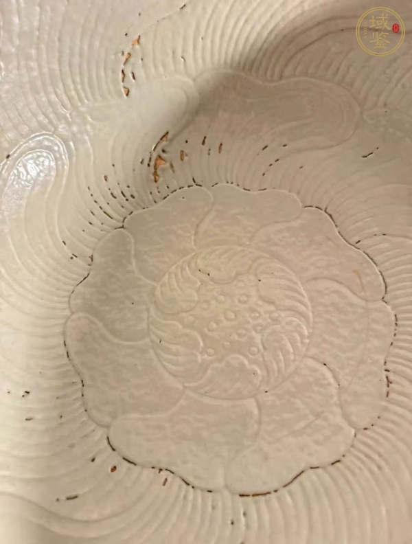 古玩陶瓷牡丹紋碗真品鑒賞圖