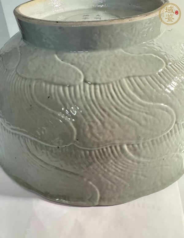 古玩陶瓷牡丹紋碗真品鑒賞圖