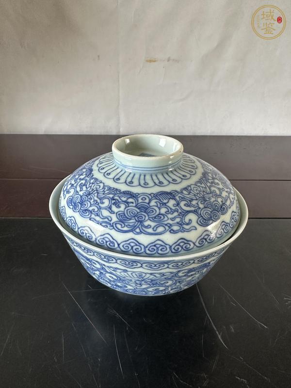 古玩蓋碗真品鑒賞圖