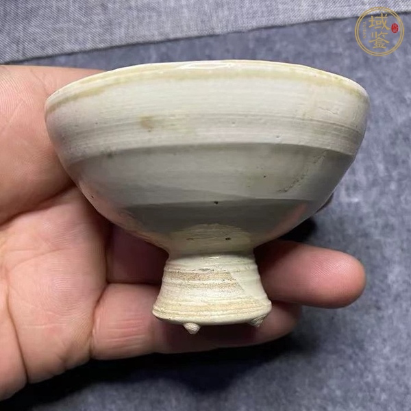 古玩陶瓷霍州窯高足杯真品鑒賞圖