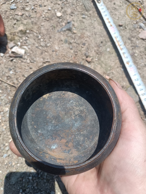 古玩銅器銅爐真品鑒賞圖