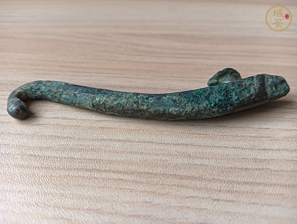 古玩銅器戰(zhàn)國青銅帶鉤真品鑒賞圖