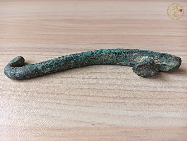 古玩銅器戰(zhàn)國青銅帶鉤真品鑒賞圖