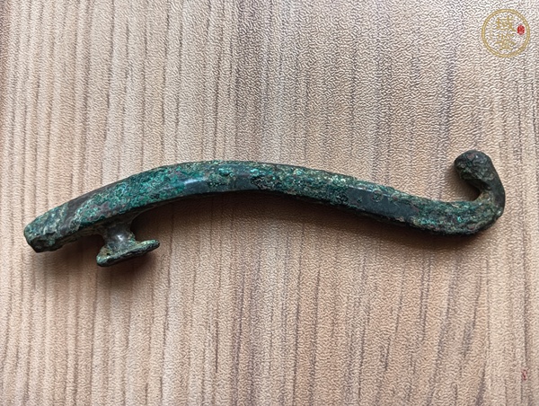 古玩銅器戰(zhàn)國青銅帶鉤真品鑒賞圖