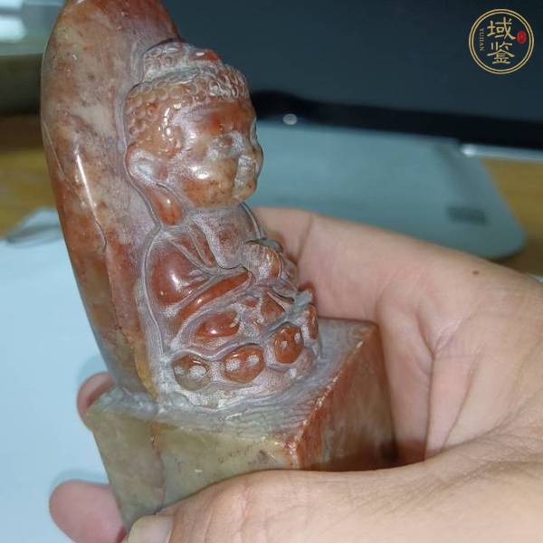 古玩壽山石雕印章真品鑒賞圖