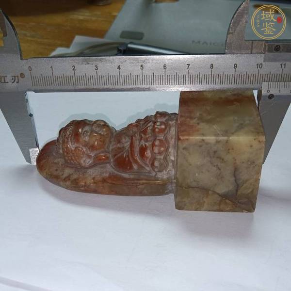古玩玉器壽山石雕印章真品鑒賞圖