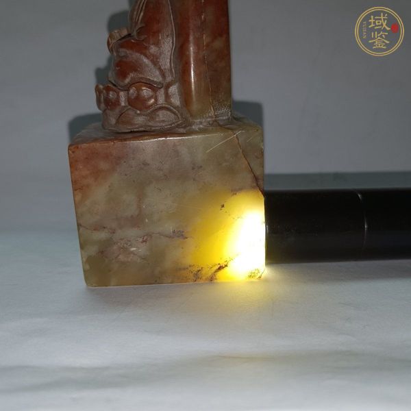 古玩玉器壽山石雕印章真品鑒賞圖