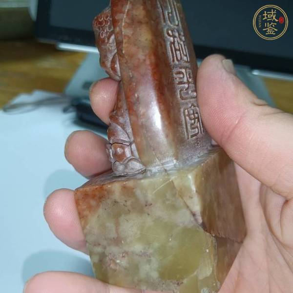古玩玉器壽山石雕印章真品鑒賞圖