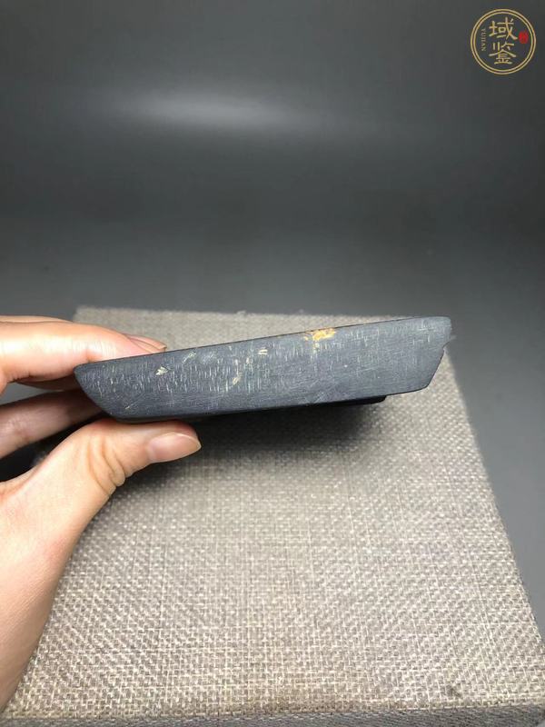 古玩雜項(xiàng)歙石抄手硯真品鑒賞圖