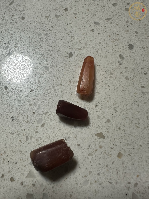 古玩瑪瑙珠真品鑒賞圖