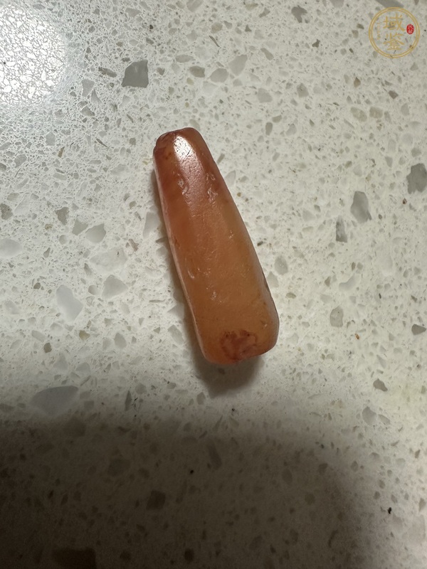 古玩玉器瑪瑙珠真品鑒賞圖