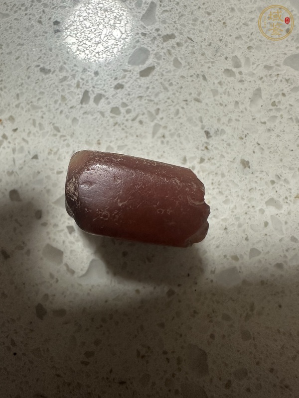 古玩玉器瑪瑙珠真品鑒賞圖