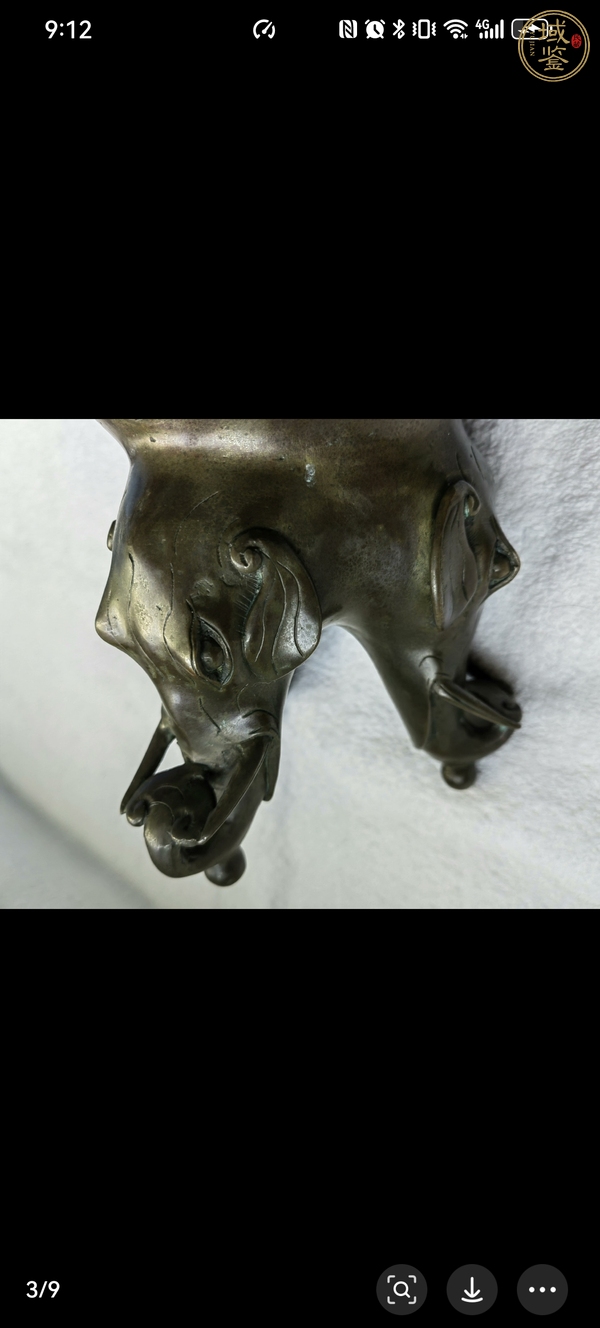 古玩銅器真品鑒賞圖