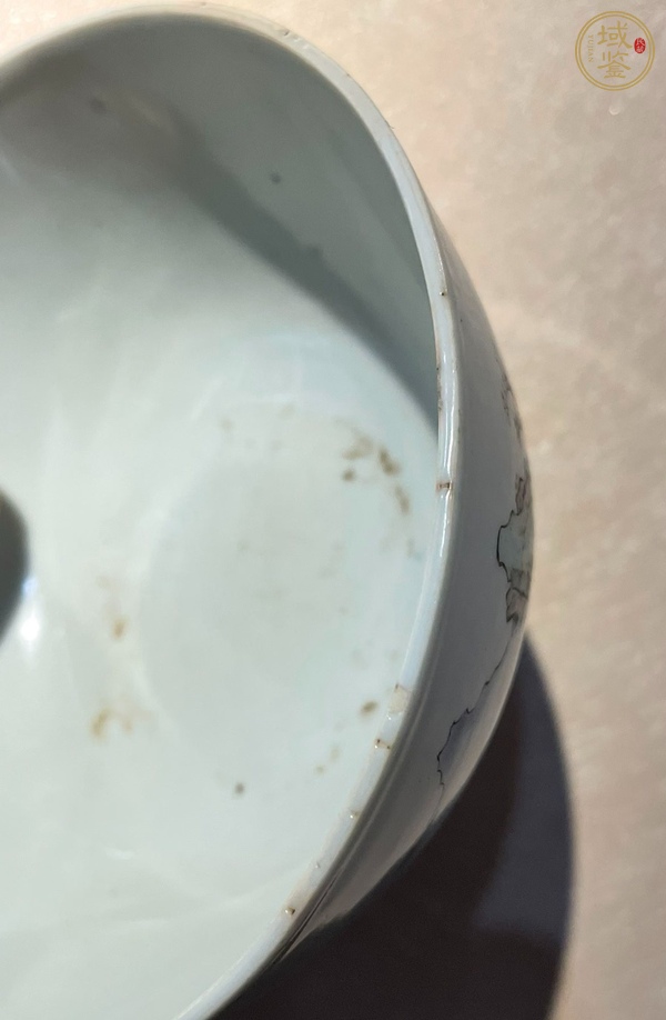 古玩陶瓷五彩碗真品鑒賞圖