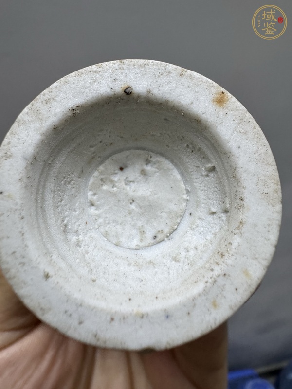 古玩陶瓷青花花觚真品鑒賞圖