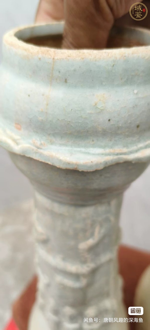 古玩陶瓷魂瓶真品鑒賞圖