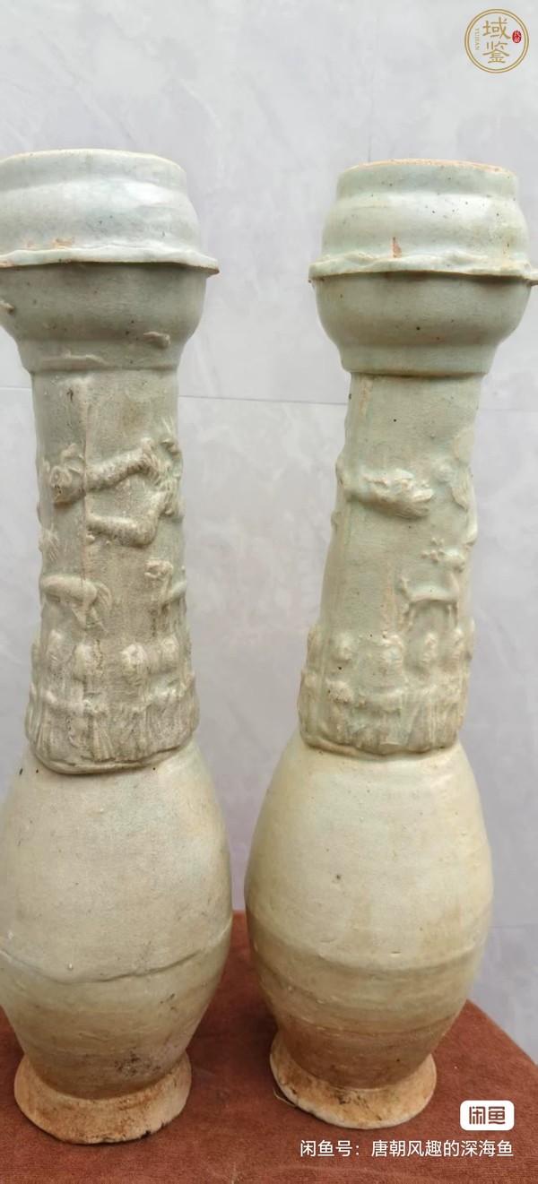 古玩陶瓷魂瓶真品鑒賞圖