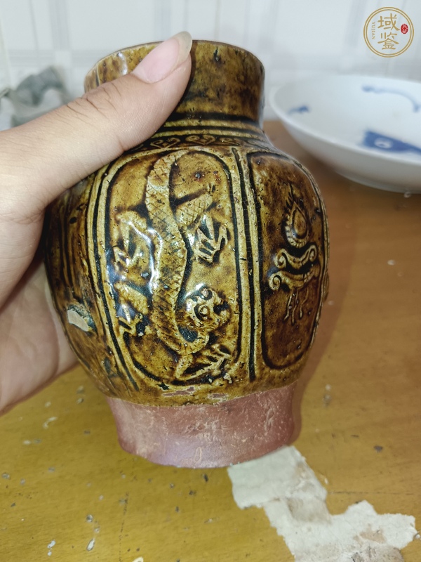 古玩陶瓷罐真品鑒賞圖