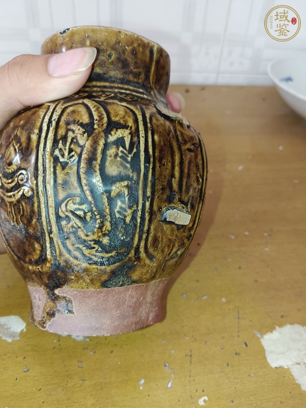 古玩陶瓷罐真品鑒賞圖