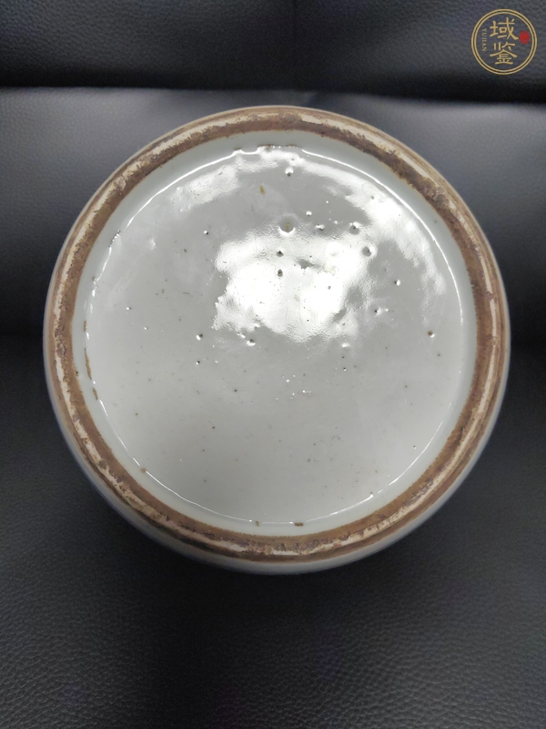 古玩陶瓷囍字紋青花罐真品鑒賞圖