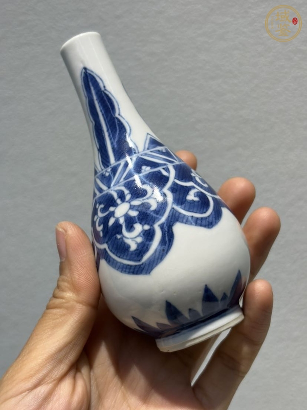古玩陶瓷錐把瓶真品鑒賞圖