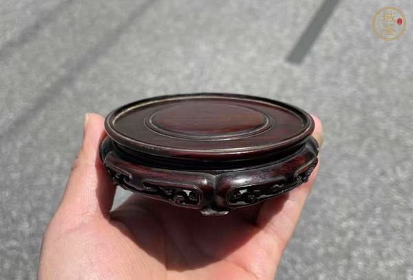 古玩雜項底座真品鑒賞圖